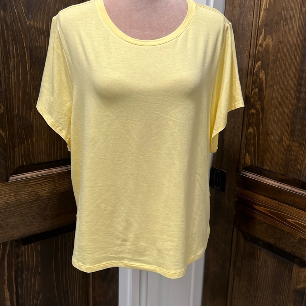 NWT Yellow Tee